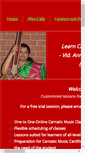 Mobile Screenshot of learncarnaticmusic-online.com